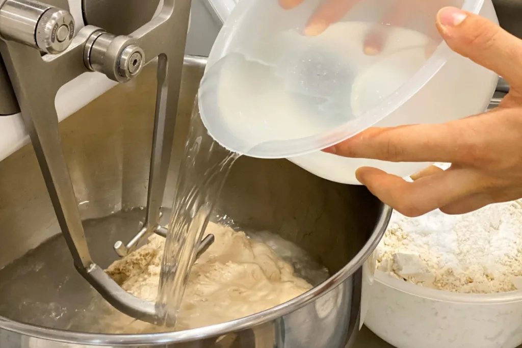 Lavorazione dell'impasto